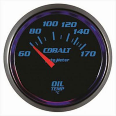 Auto Meter Cobalt Electric Oil Temperature Gauge - 6148-M